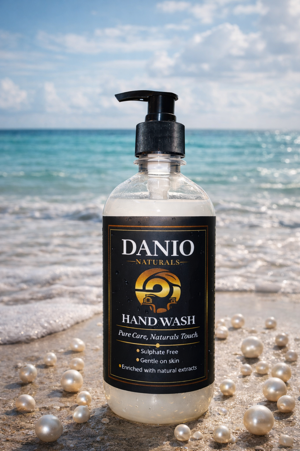 Danio Naturals Premium Hand Wash – Gentle, Sulphate-Free Cleanser with Natural Extracts