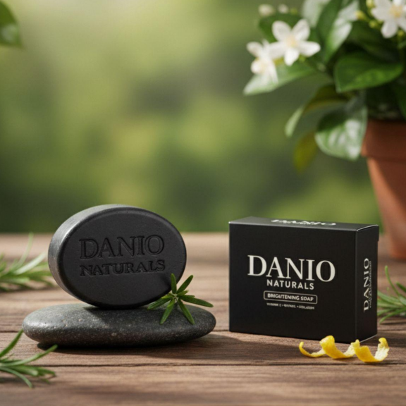 Danio Naturals Activated Charcoal Soap – Deep Cleansing