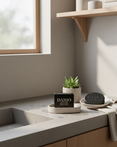 Danio Naturals Activated Charcoal Soap – Deep Cleansing